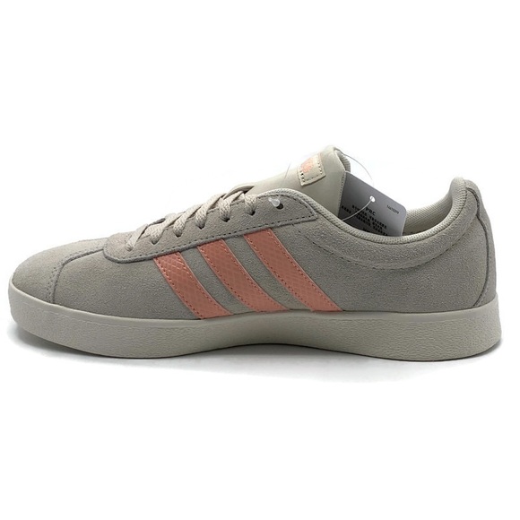 Adidas VL Court 2.0 Women’s Leather Sneakers - Picture 4 of 7